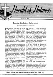 Title Page of Herald of Holiness - October 5, 1955.