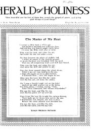 Title Page of Herald of Holiness - August 2, 1916