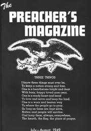 Title Page of Preacher's Magazine