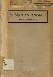 Cover Image of book Is Man An Animal?