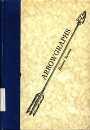 Image of book cover Arrowgraphs