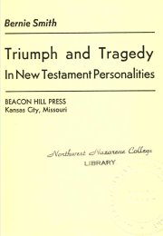 Title Page Image - Triumph and Tragedy in New Testament Personalities