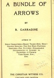 Title Page Image - A Bundle of Arrows