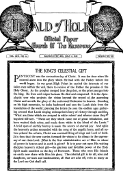 Front page of Herald of Holiness - July 2, 1930
