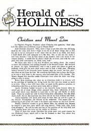 Herald of Holiness - June 8, 1960