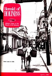 Herald of Holiness - April 4, 1962