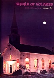 Herald of Holiness - January 1, 1976