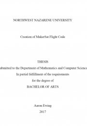 Creation of MakerSat Flight Code