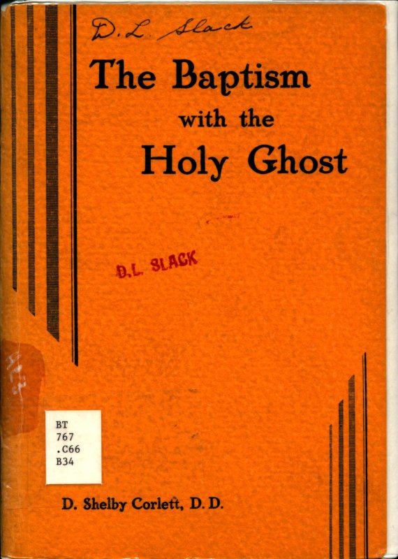 Cover image The Baptism with the Holy Ghost