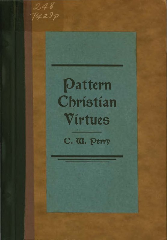 Image of Book Cover of Pattern Christian Virtues