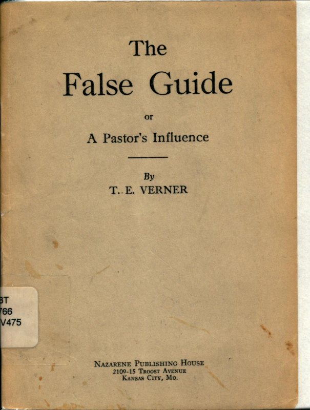 Image of Book Cover The False Guide