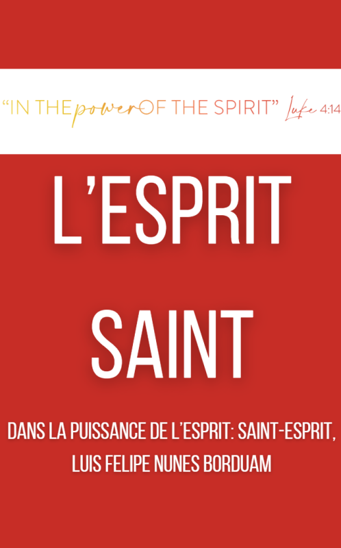 DANS LA PUISSANCE DE L’ESPRIT: SAINT-ESPRIT, Luis Felipe Nunes Borduam