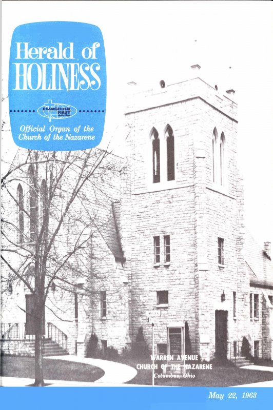 Herald of Holiness - May 22, 1963