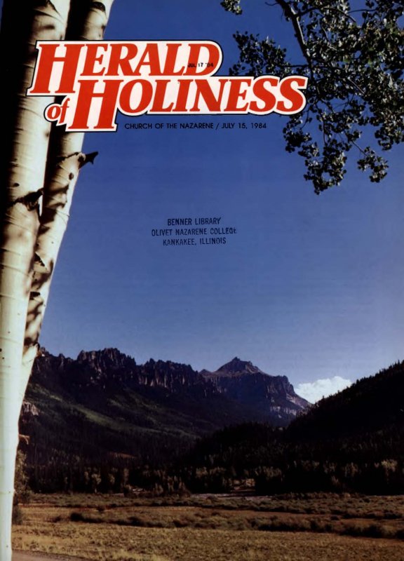 Herald of Holiness - July 15, 1984