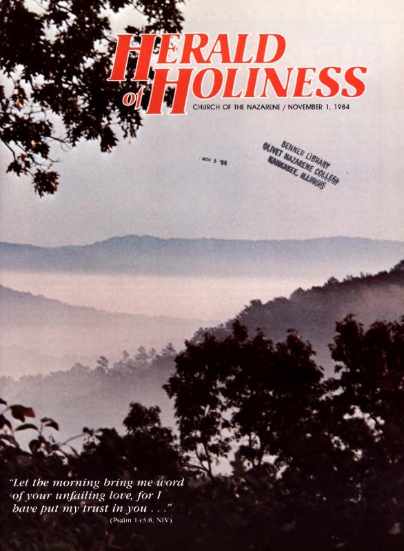 Herald of Holiness - November 1, 1984