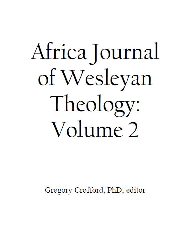 Clone of The Africa Journal of Wesleyan Theology, Volume 2